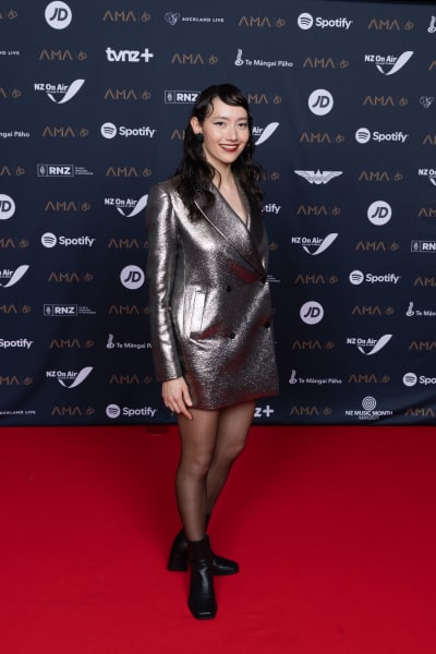 The artist Fazerdaze at the Aotearoa Music Awards 2025.