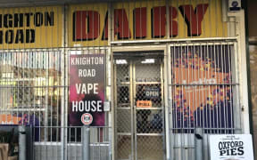 The Knighton Road dairy has two layers of steel protection, as well as a caged entrance that customers can only enter if unlocked by the owner.