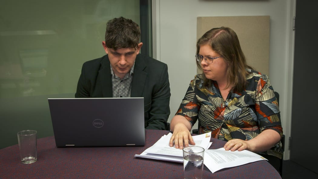 Laura Roberts with her husband Ben.