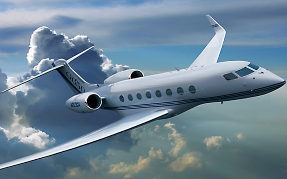 020414. Photo supplied. Image of a Gulfstream G650 jet similar to Sir Peter Jackson's.