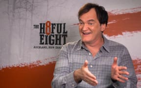 Director of The Hateful Eight, Quentin Tarantino.