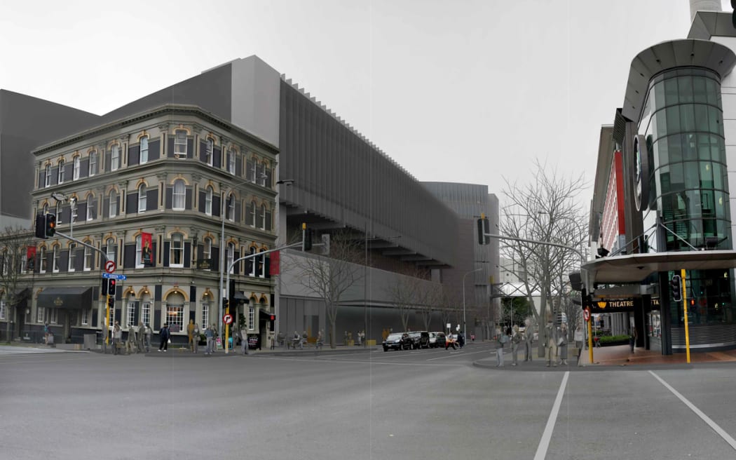 An impression of the design in an image supplied by Sky City.