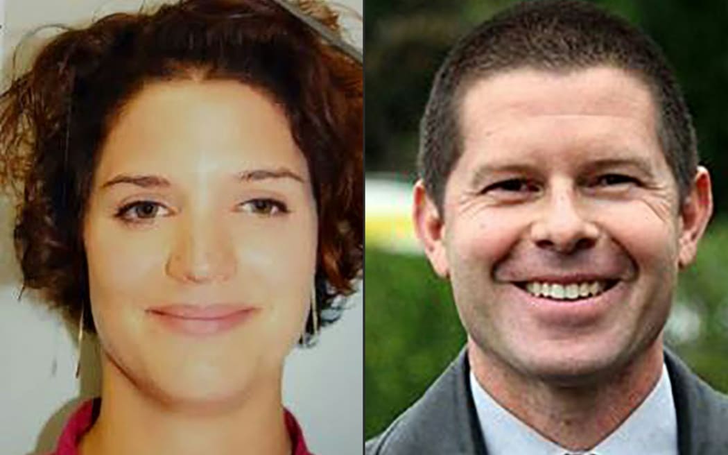 Jean-baptiste Salvaing (R) and Jessica Schneider were the victims of the attack, according to French media reports.