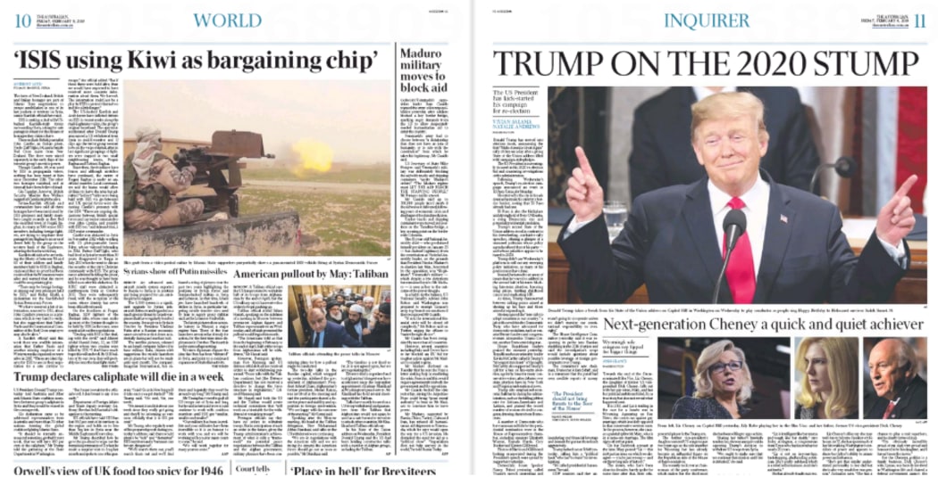 The story in The Australian in February