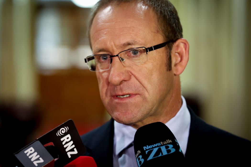 Andrew Little during caucus run 1.03.16