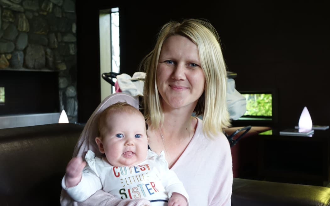 Poppy Gordon, who has just had her second child, says Franz Josef is in the middle of a baby boom.