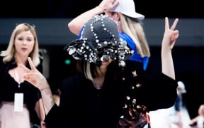 Designer Hannah Kim takes second prize.