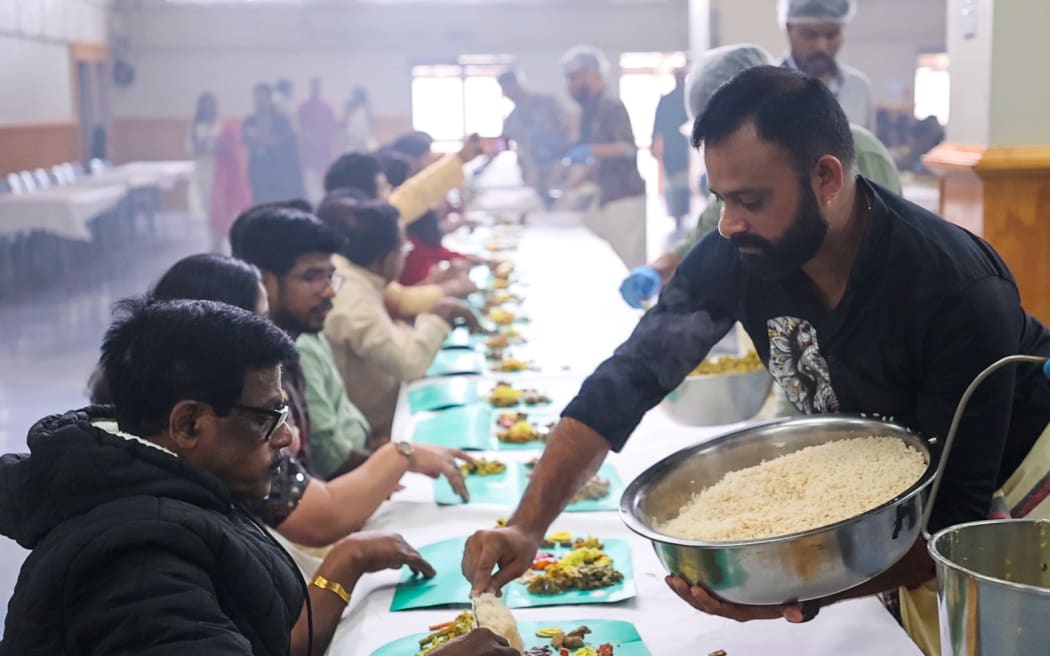 Traditionally served on a banana leaf, the feast includes parboiled red rice, various side dishes, savouries, pickles and desserts, all presented in a specific order.