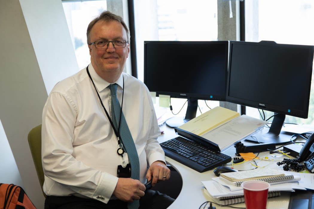 Peter Hoare, the man behind Parliament's order paper.