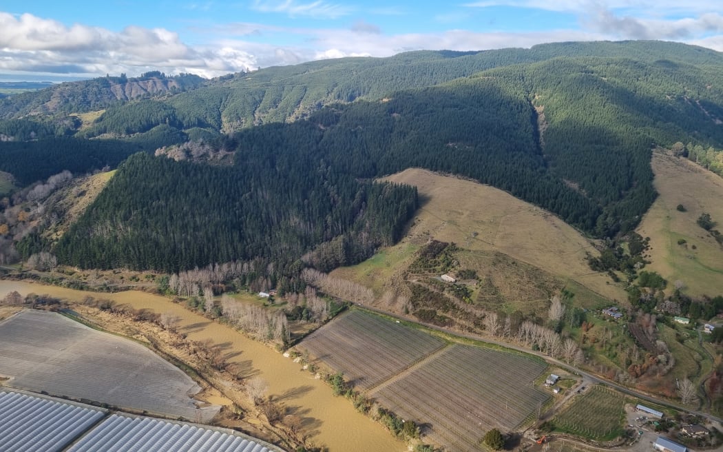 Flooding in the Tasman region in June 2025.