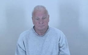Tim Jago appearing via AVL at North Shore District Court on Tuesday.