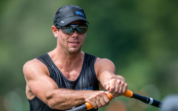 Rower Robbie Manson.