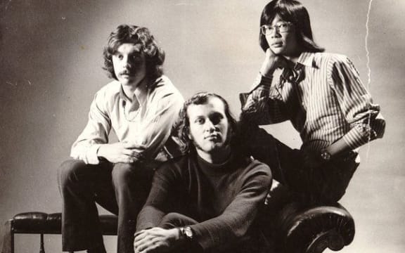 Tamburlaine: Steve Robinson, Simon Morris and Denis Leong, the band that made the lauded 1972 album Say No More