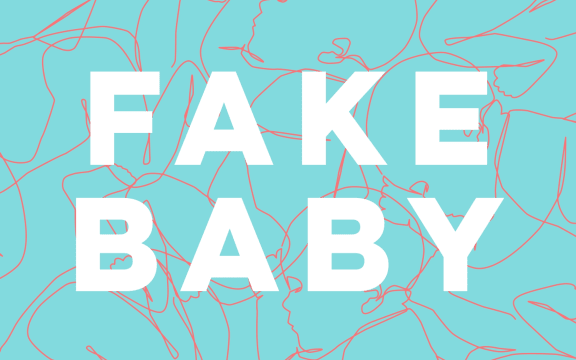 Book cover of Fake Baby
