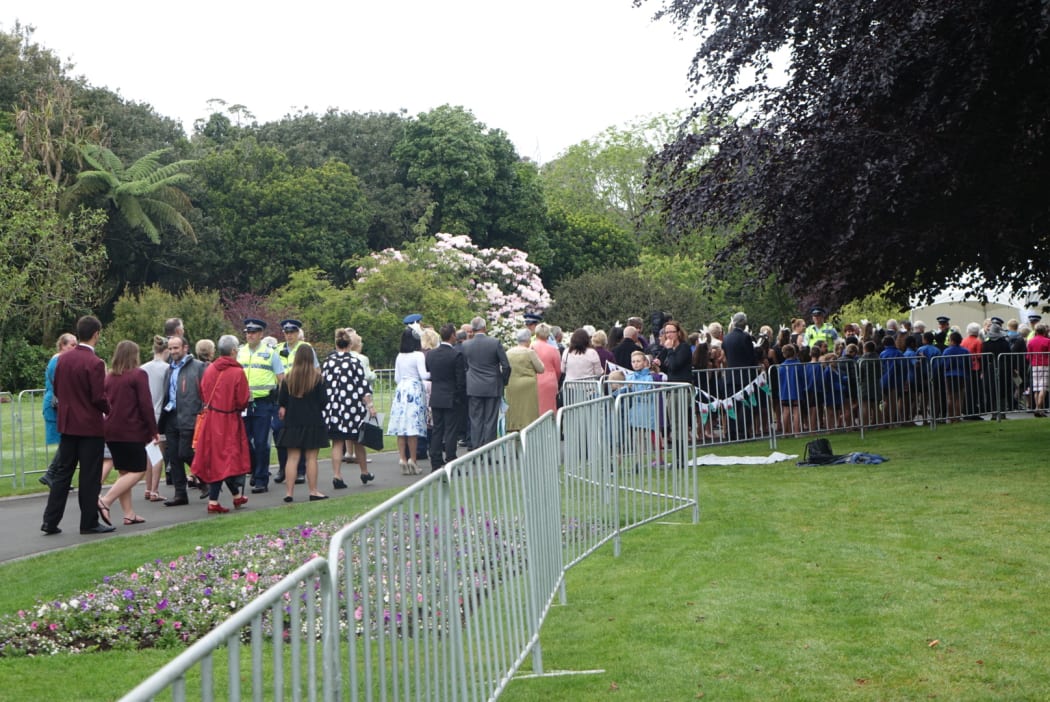 More than 500 guests wait for Prince Charles and Duchess Camilla at Tea with Taranaki