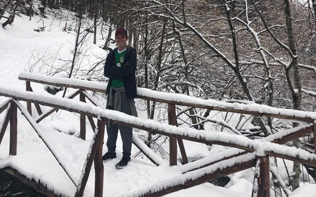 Jonathan McLeod is backpacking through Europe.