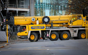 Christchurch crane.