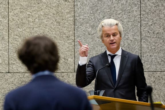 Dutch far-right MP Geert Wilders