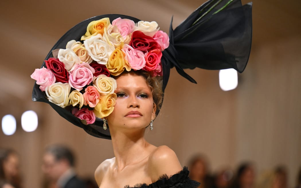 US actress Zendaya arrives for the 2024 Met Gala at the Metropolitan Museum of Art on May 6, 2024, in New York.