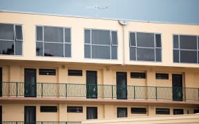 Blue Water Hotel in Napier was providing emergency housing.