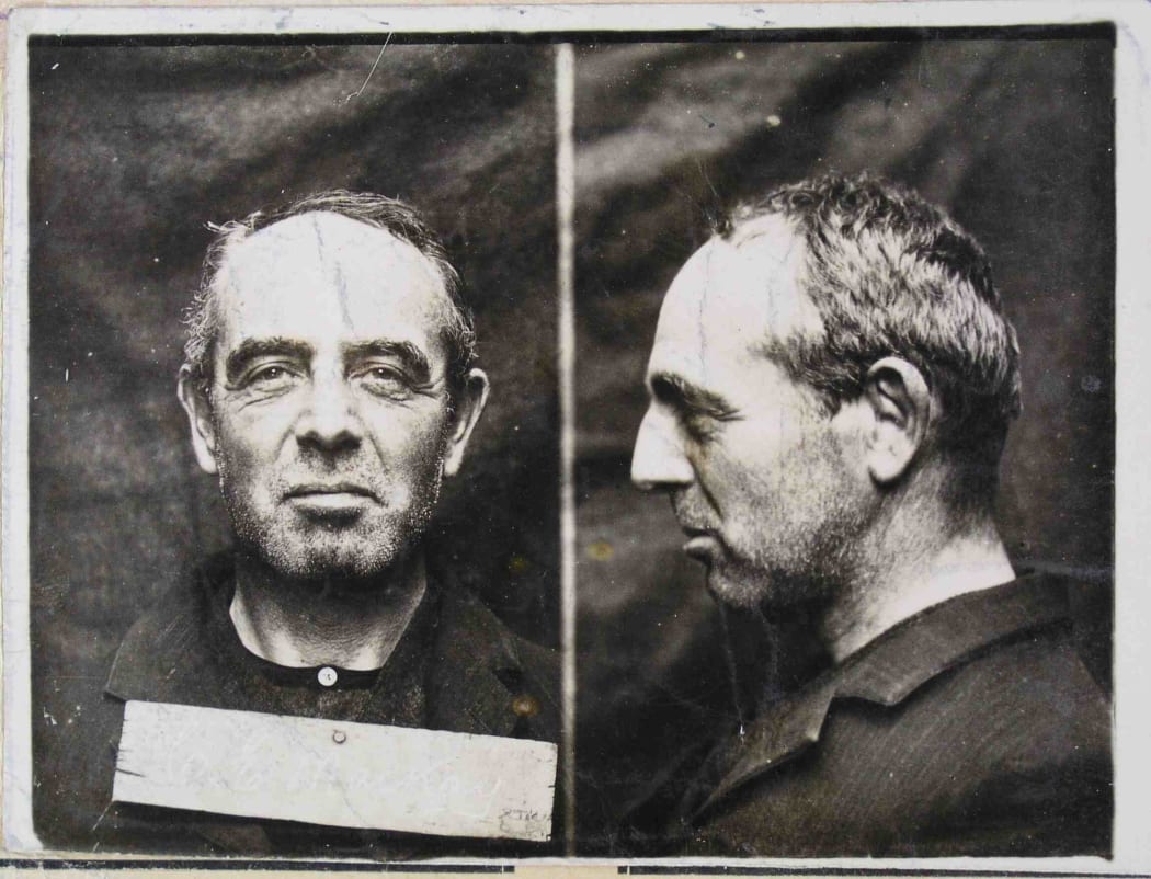 Charles Mackay in prison after shooting Walter D'Arcy Cresswell who had threatened to expose him as a homosexual.