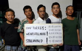 Unpaid Chinese workers in CNMI