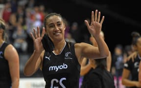 Silver Fern shooter Maria Folau.