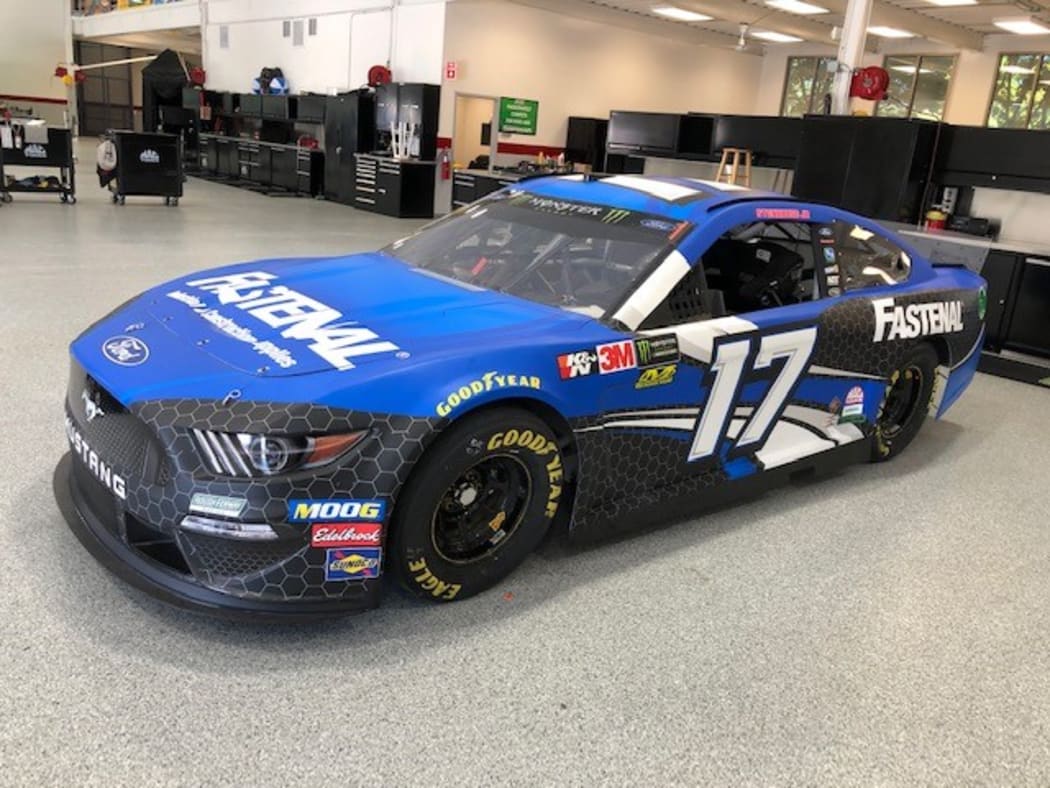 A NASCAR built by New Zealander Tony Price.