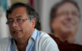 Colombian presidential candidate for the Colombia Humana political party and Historic Pact Coalition, Gustavo Petro.