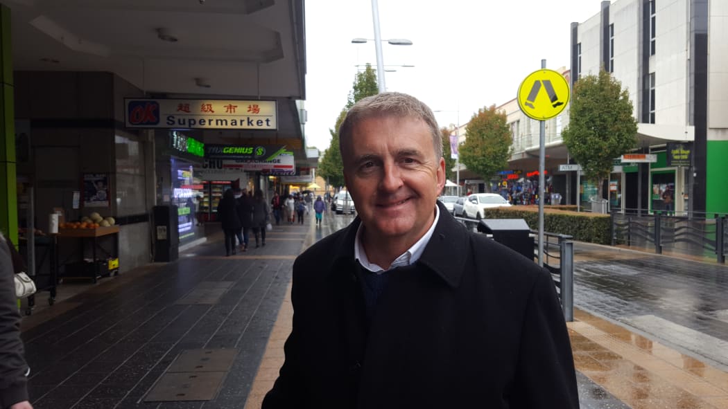 Liberal candidate Michael Beckwith