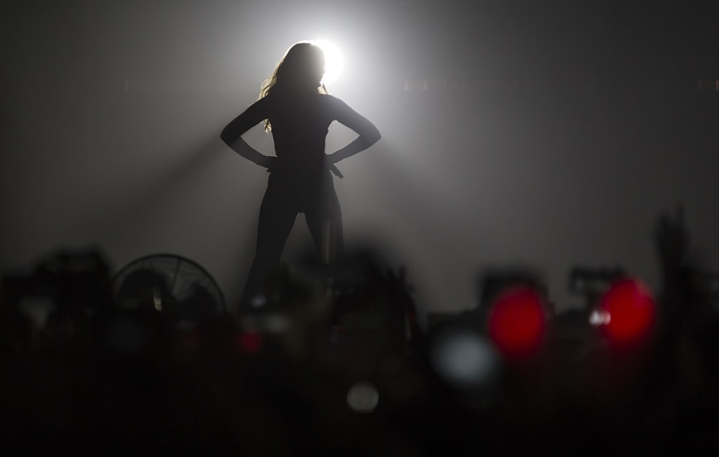 Little Mix performing at Auckland's Spark Arena