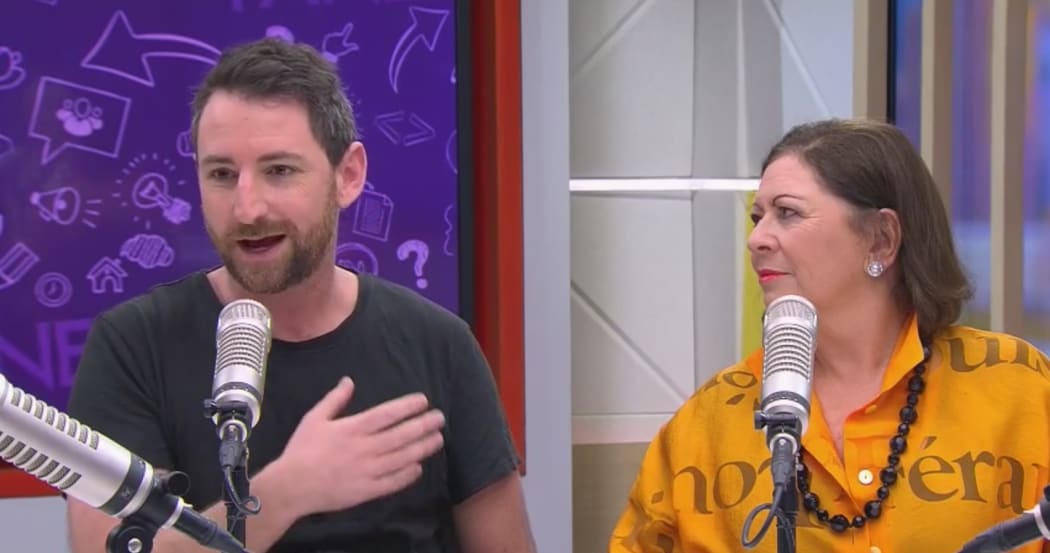 Ad man James Hurman on TV3's 'Paul Henry'.