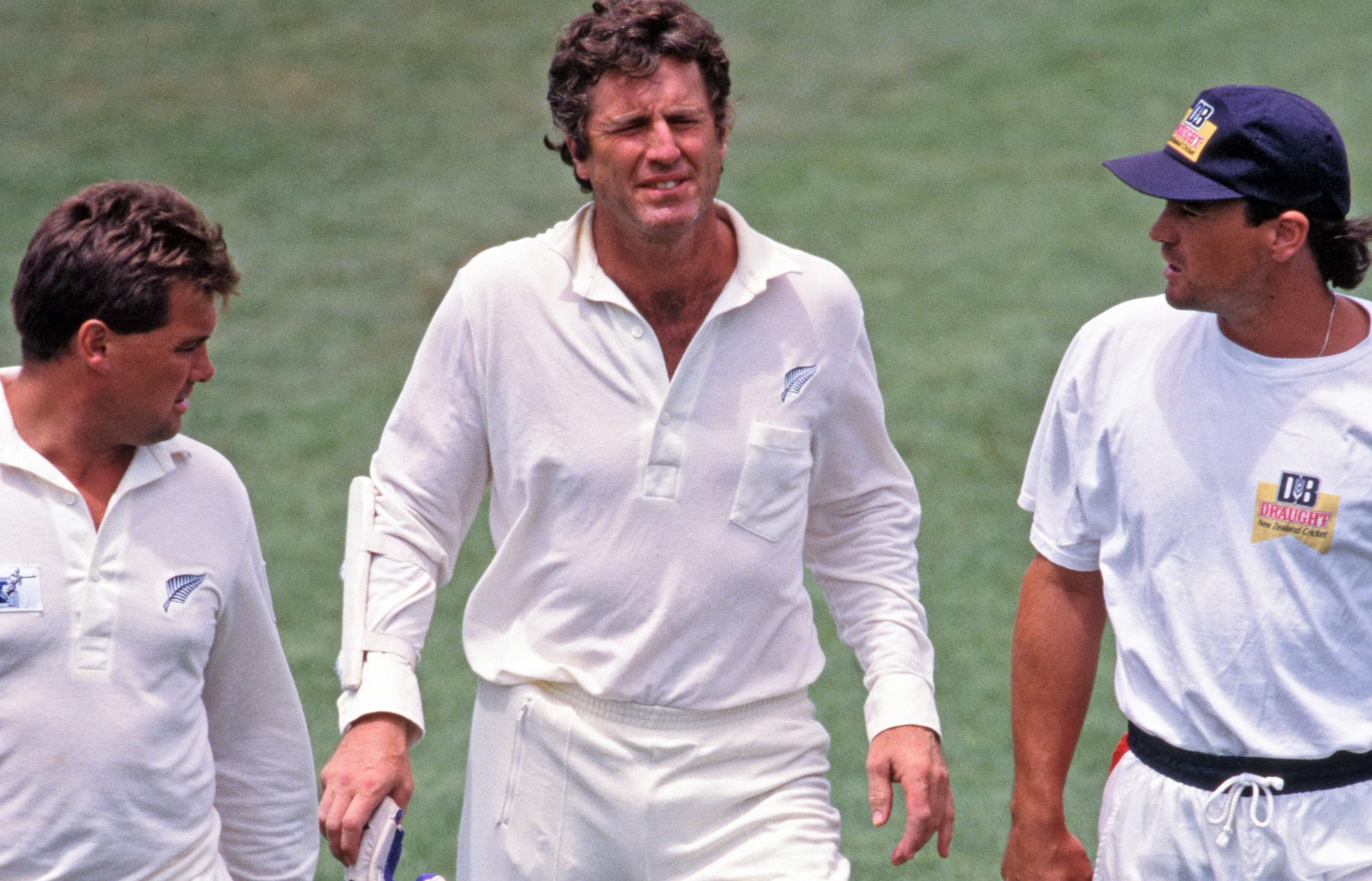 John Wright scored more than 5,000 Test runs for New Zealand during his career.