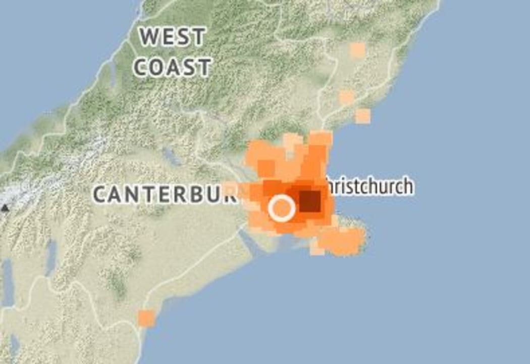 rthquake has been felt near Christchurch.