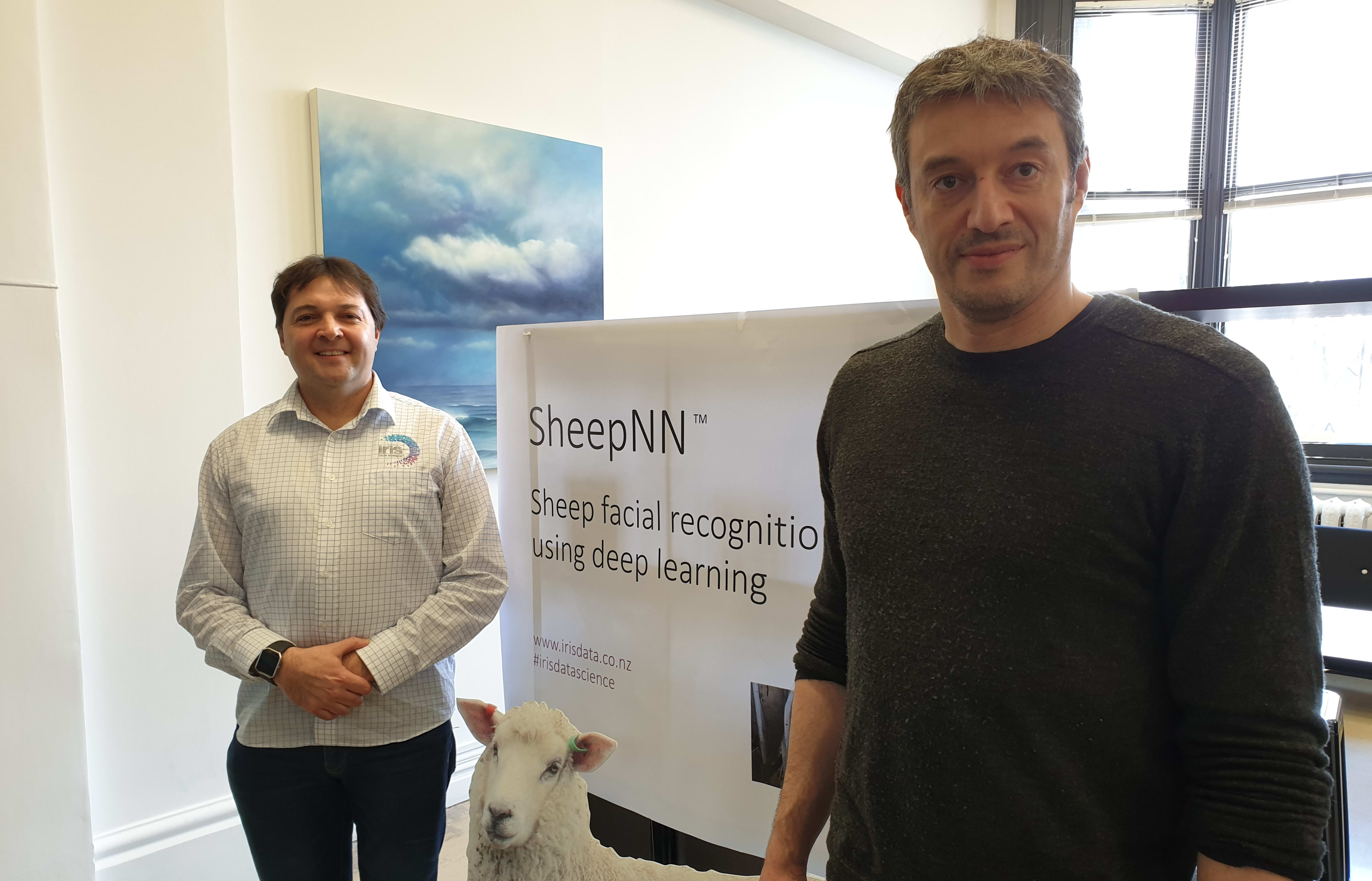 Iris Data Science's managing director Greg Peyroux (left) and lead data scientist Benoit Auvray.