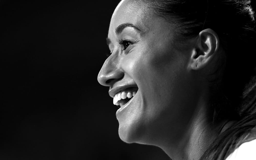 Maria Tutaia. Taken at Northern Mystics v Melbourne Vixens, ANZ Championship, Trusts Stadium, Auckland, Monday 25.3.2013 Photo: Anthony Au-Yeung / photosport.co.nz