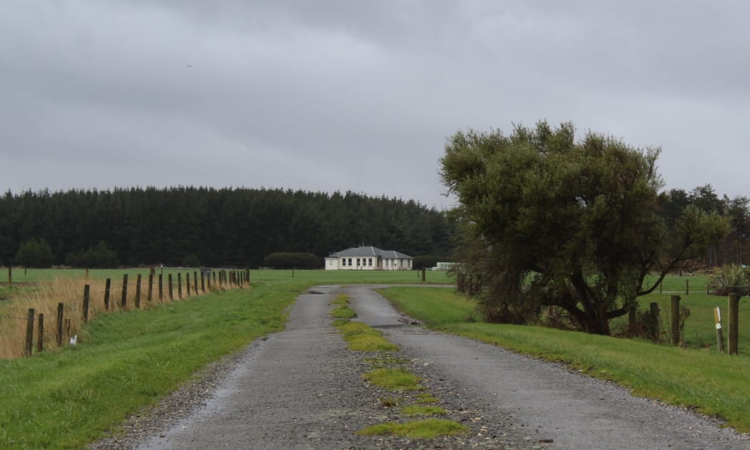 Awarua Farmhouse just south of Invercargill, where the council is in the process of selling a large piece of farmland.