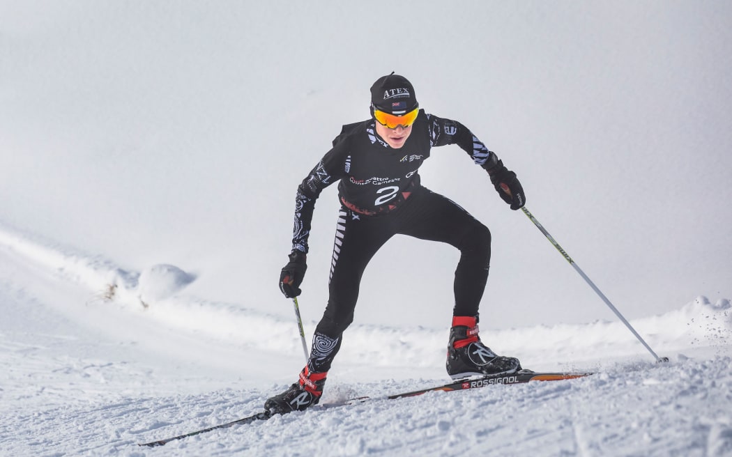 New Zealand biathlete Campbell Wright.