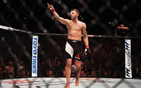 New Zealand UFC lightweight fighter Dan Hooker