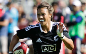 New Zealand's Carla Hohepa in action in Dubai.