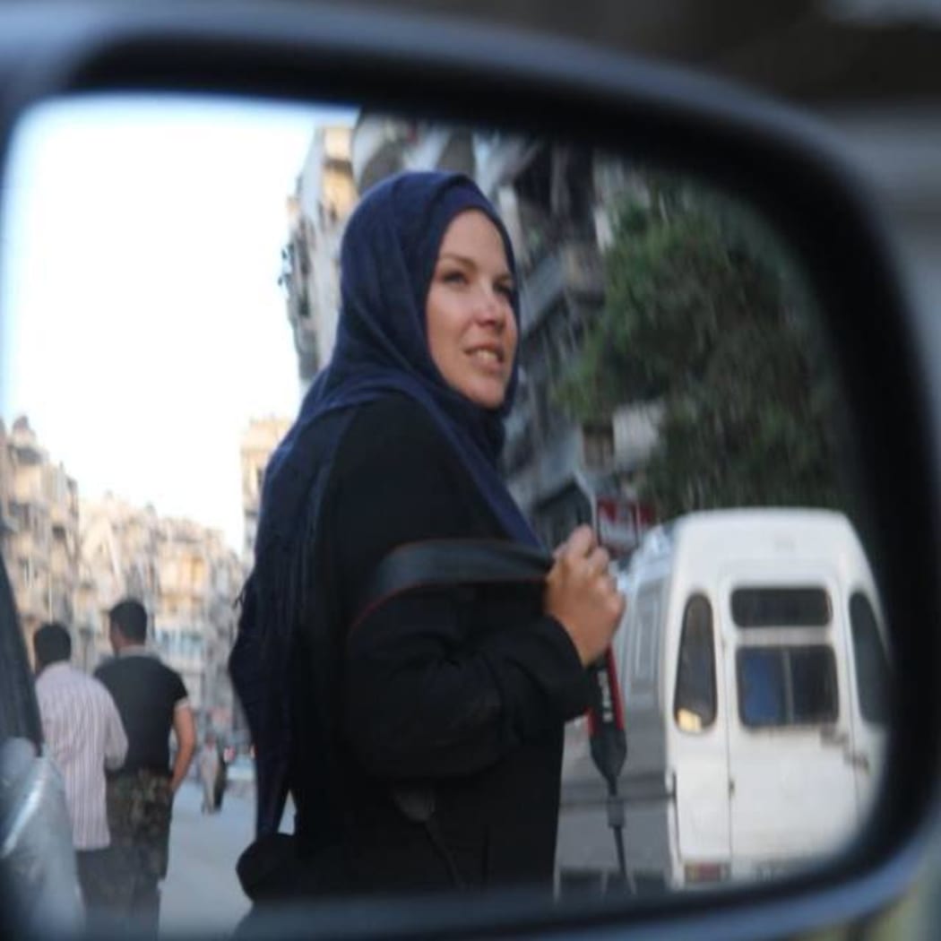 A picture of Emma Beals in Aleppo, Syria