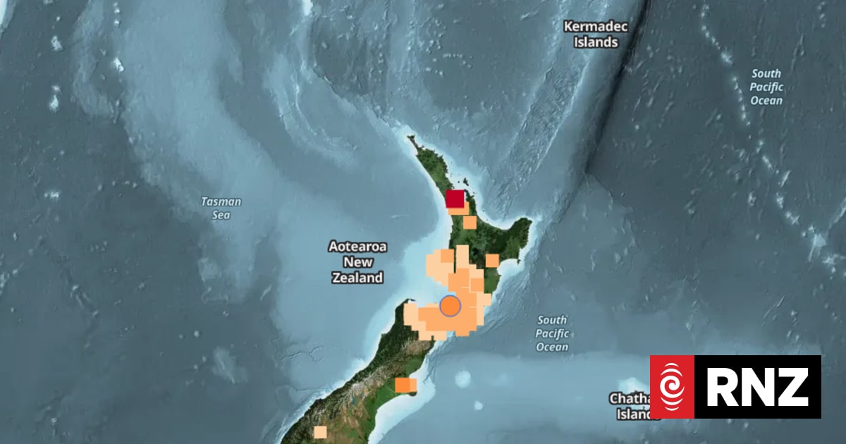 Magnitude 4.9 earthquake felt in Wellington
