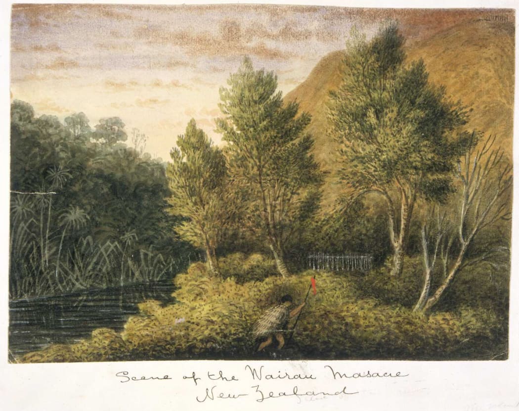 Scene of the Wairau Massacre