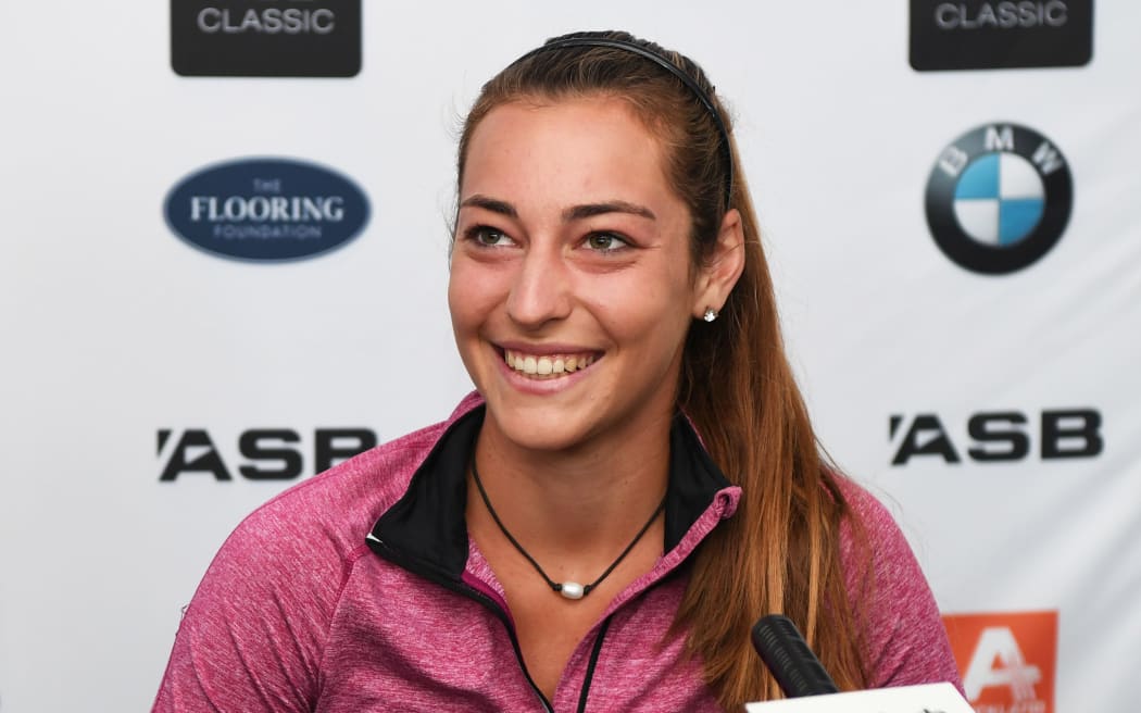 New Zealand tennis player Jade Lewis.