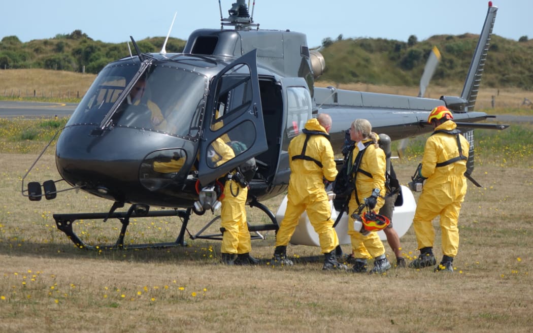 Recovery teams have returned from Whakaari/White Island.