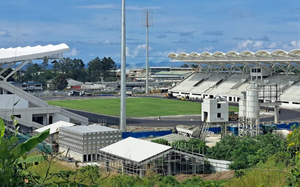 The Pacific Games Stadium in Honiara