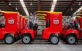 NZ Post's new electric vehicles.