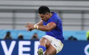 Henry Taefu took over the kicking duties against Japan.