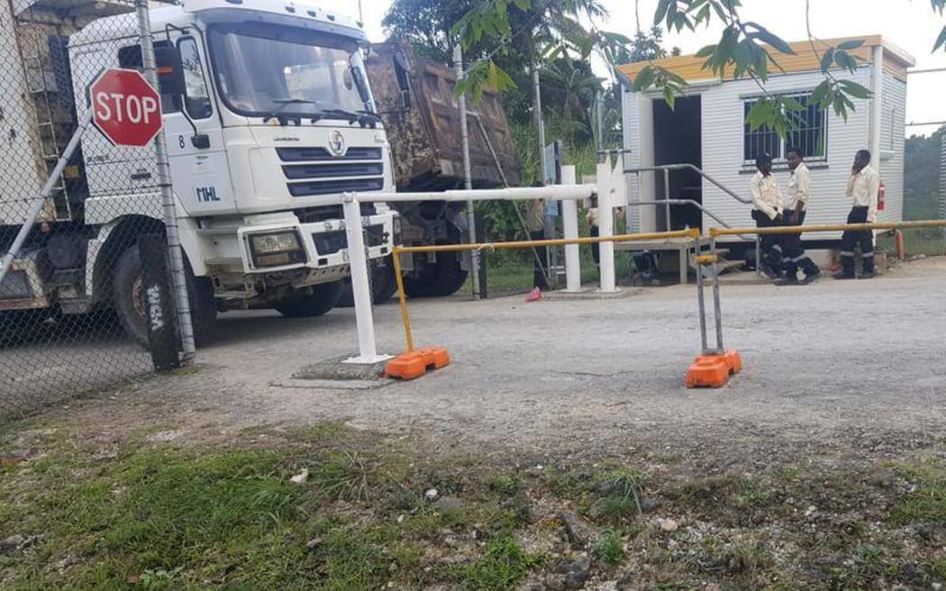 The roadblock at the ELTC