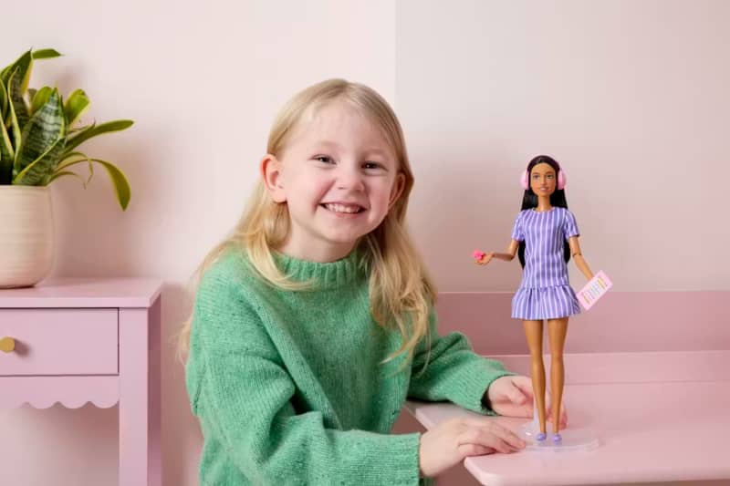 Autistic Barbie has her own fidget spinner.